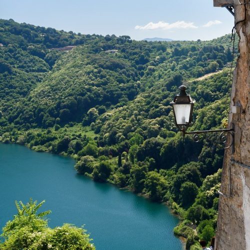 Lake of Nemi from Genzano