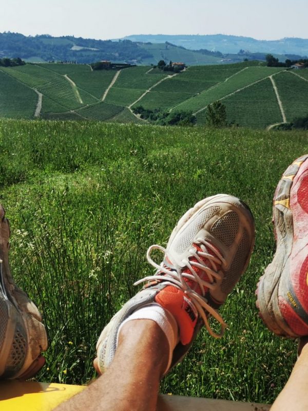 Weekend nelle Langhe: panchine giganti